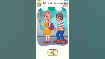 Dop 5 (Delete One Part) Level 129 Get rid of the robber #viralvideo #shortsfeed #shorts @AlexPlay222