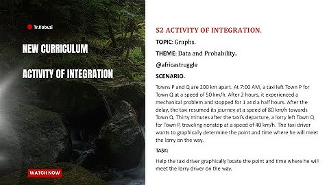 S2 Activity Of Integration solution topic 3.............@africastruggle