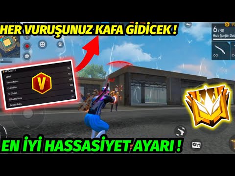 EN İYİ HASSASİYET AYARI!-HER VURUŞ KAFA!-FREE FİRE HASSASİYET-FREE FİRE HASSASİYET AYARI-FREE FİRE