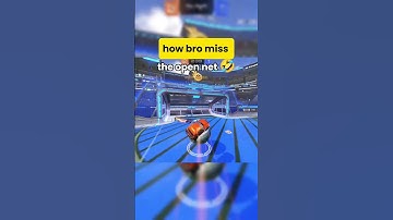 how did he miss the open net 🤣#rocketleague #rl #rocketleagueclips #rlclips