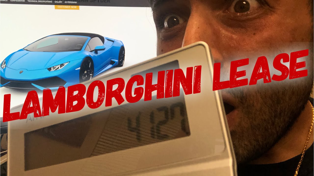 This Is How Much A Lamborghini Huracan Leases Out For Ma Car Broker Ma Car Broker