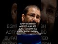 Egyptian-British activist Alaa Abd el-Fattah granted presidential pardon