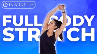 15 minute Full Body Yoga Stretch | Standing Yoga Routine (no mat needed)