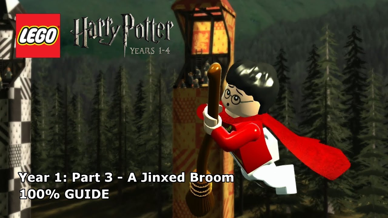 Detonado Lego Harry Potter Years 1-4 - Parte 3 - Jinxed Broom (1/2