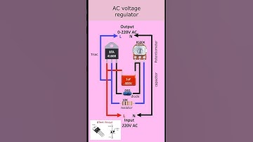 AC Voltage Regulator    DIY Circuit