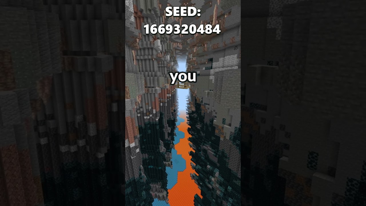 the most broken seed in minecraft.