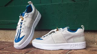 WHITE AND NAVY BUSCEMI LYNX DC SHOES COLLAB!