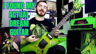 I GOT MY ACTUAL DREAM GUITAR - Washburn D3 Dime Slime - Eric Morettin - Dimebag Darrell