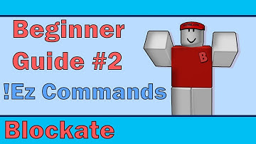 Blockate: Easy Tutorial #2 [!ez Commands]