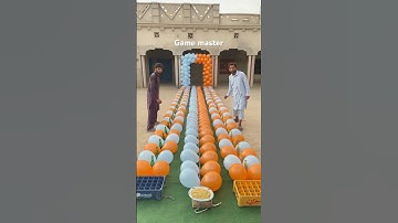 New wonderful ballons bottles game challenge #challenge #games #viral #trendingshorts #shortsfeed