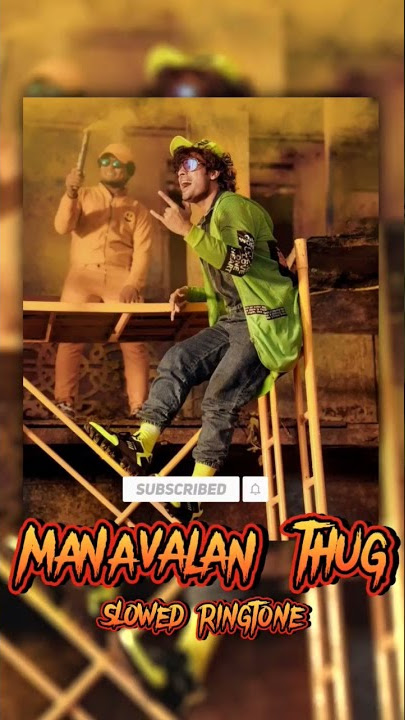 manavalan thug [slowed ringtone] | 'thallumaala' | #brianlofy #thallumaala