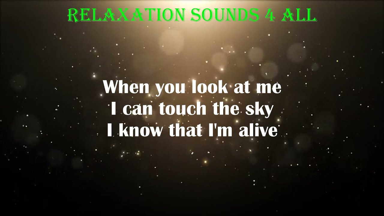 Celine Dion I'm Alive Lyrics YouTube