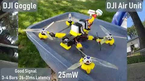 Testing the new DJI FPV digital video system - Part 2 - Improved Range