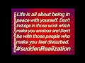 Life taught me  lesson 12  suddenrealization by gaurangi sweta  life quotes