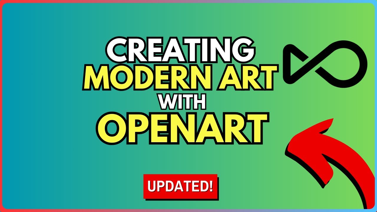 How to Create Modern Art with Open Art - YouTube