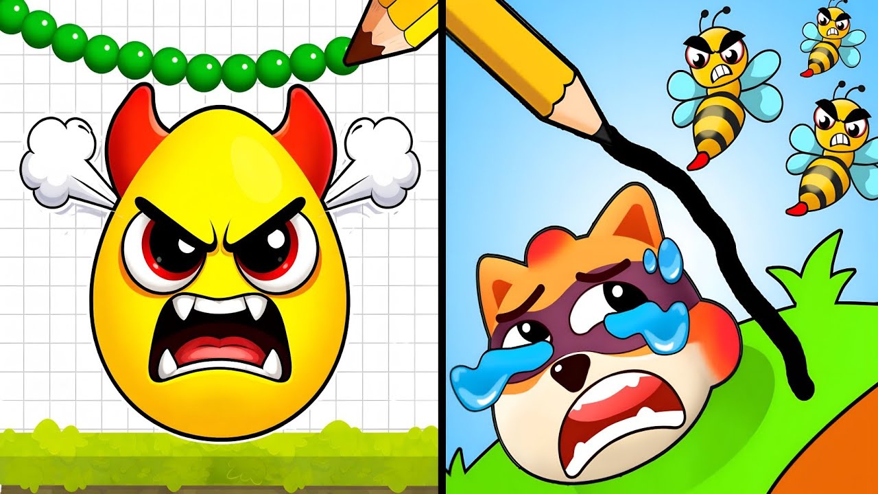 Draw To Smash 🆚 Dog Draw 😁😅 | Up To Max Level SpeedRun Gameplay Walkthrough 