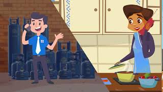 LAUGFS Gas Digital Activation Video  2022 | 2D Animation