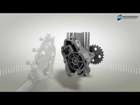 Funcţionarea unei pompe de ulei variabile (animaţie 3D) - Motorservice Group