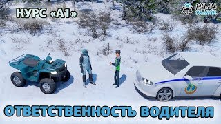 Курс Снегоход и квадроцикл права на категорию А1 Урок 5 Ответственность водителя (отрывок) Курс Снегоход и квадроцикл права на категорию А1 Урок 5 Ответственность водителя (отрывок)