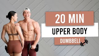 20 MIN UPPER BODY WITH DUMBBELLS