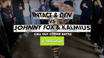 Call Out Cypher Battle at BreIQ / bboy Den & Intact (Ruffneck Attack) VS Johnny Foxx & bboy Kalmius.