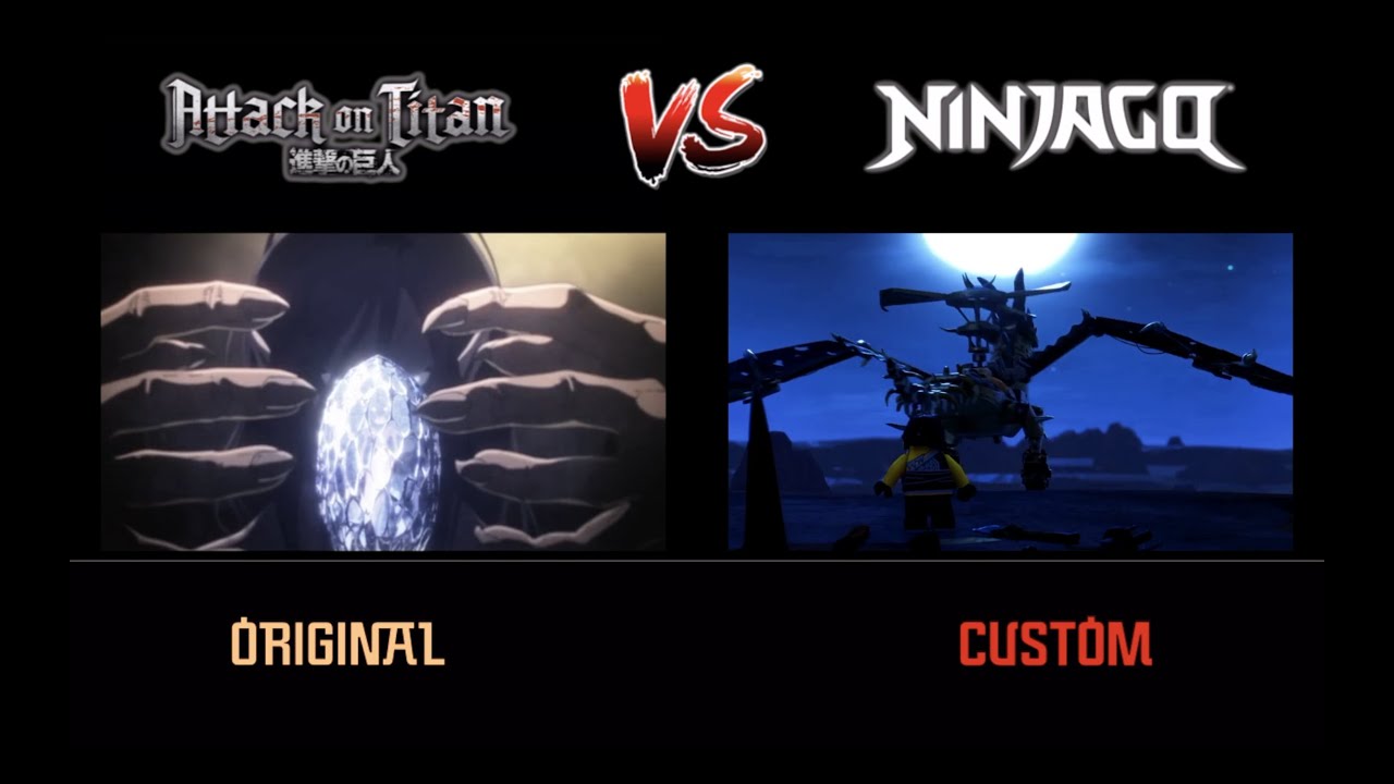 The Rumbling - AOT vs Ninjago Opening Comparison