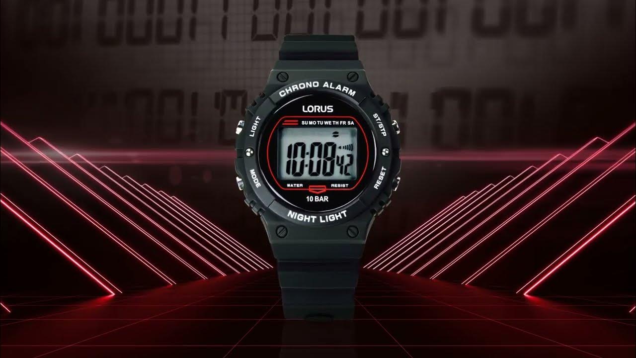 - R2313PX Lorus digital YouTube watches