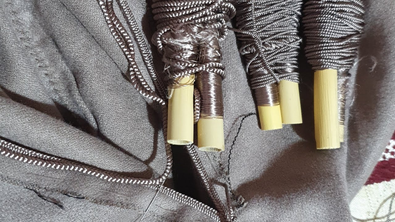 تعلم خياطة الجلابة المغربية 🇲🇦 باليد من الصفر المبتدئين ( الجزاء تاني )