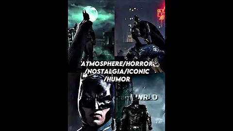 Arkham game Vs Arkham games