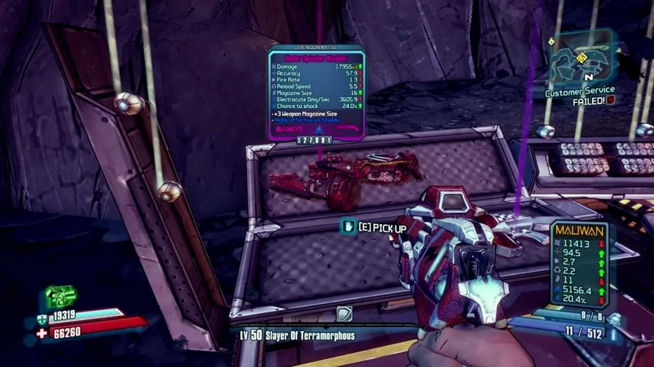 Borderlands 2 Geary's mission loot chests YouTube
