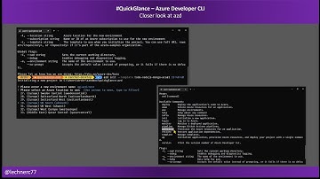 #QuickGlance - Azure Developer CLI (part 3): Closer look at azd