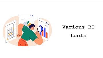 1.4 Various BI tools
