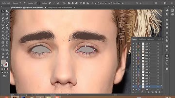 Justin Bieber Speed Vector Art (Adobe Illustrator) Tutorial!