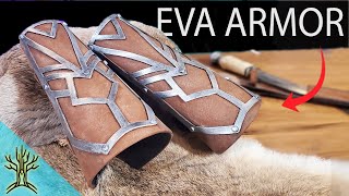 DIY Foam Armor Build : Realistic leather and metal bracers for cosplay
