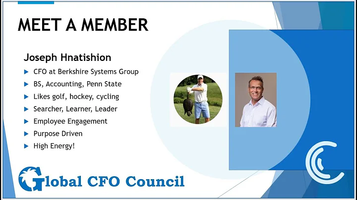 Global Meet a Member | Joseph Hnatishion