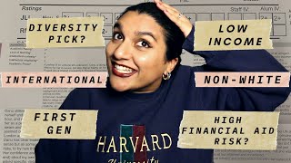 how i ACTUALLY got into harvard: reading my admissions file (international, first gen, low income)