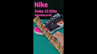 Disassemble A Pair $100 Nike Kobe 10 Elite Mambacurial #disassembly #nike #kobebryant #kobe #KOBE10