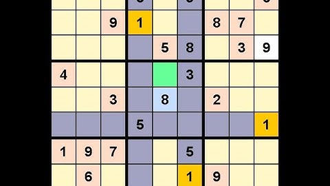 How to Solve Washington Times Sudoku Difficult February 14, 2021