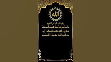 سورة المؤمنون الآيات (105-118) تلاوة نادرة للشيخ ياسر سلامة