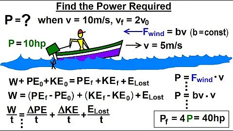 Physics - Test Your Knowledge: Energy (19 of 33) Power Required=? - DayDayNews