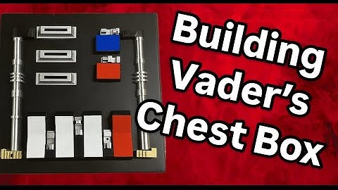 Budget Darth Vader Build (part 3) Chest Box