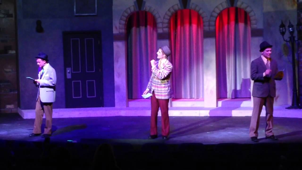 Guys & Dolls Opener Horse Right Here YouTube