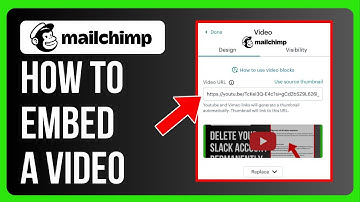 How to Embed a Video in Mailchimp