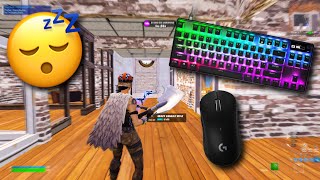 SteelSeries Apex Pro TKL ASMR 😴 Tilted Zone Wars Gameplay 🏆 Satisfying Keyboard Fortnite 240 FPS 4K