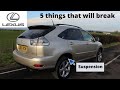 5 things that will break on the Lexus RX