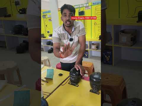 how to use workshop compressor in hindi ||Mi Technical institute #mitechnical #repair #re #electri