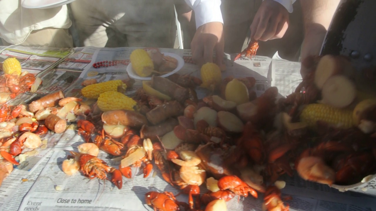 Greek House Chefs Fraternity Crawfish Boil