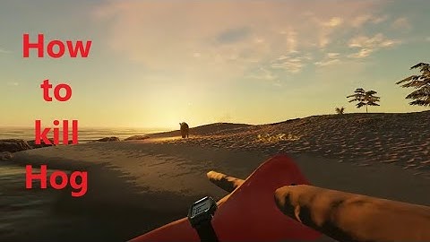 How  to  kill  Hog  in Stranded Deep  gameplay 3 / What  i  did  this  night , it  is  disgusting