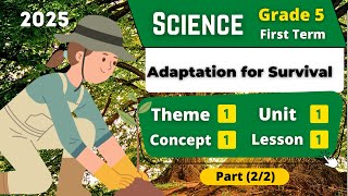 Tree Needs | Grade 5 | Unit 1 - Concept 1 - Lesson 1 - Part (2/2) | Science