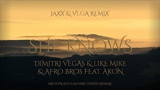 She Knows (Jaxx & Vega Extended Remix) - Dimitri Vegas & Like Mike & Afro Bros Feat. Akon Resimi